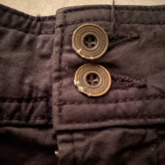 Anthropologie size 25 the wanderer shorts. Carbon/black color - Picture 5 of 9